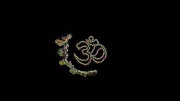 ॐ Om Goa Particle Symbol Animation 2160p UHD 4K