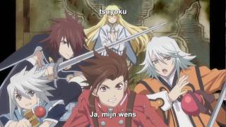 Tales of Symphonia Negai Music Video with Japenese lyrics and Dutch subs