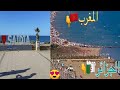 حدود المغرب والجزائر جولة في مدينة السعدية وشاطئ السعيدية