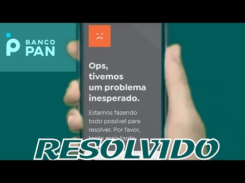 como resolver erro de acesso banco pan