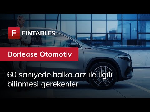 60 Saniyede Borlease Otomotiv Halka Arzı #BORLS