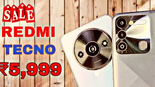 Shocking Price Drop: Redmi A3 Vs Tecno Spark 9 Unboxing & Comparison