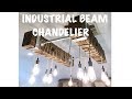 Industrial Edison Bulb Chandelier DIY