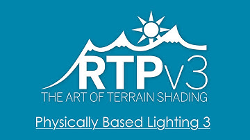 RTP 3.1 - Physically Based Lighting 3