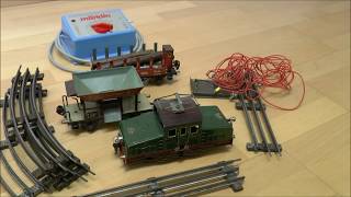 Alte Märklin Spur 0 Modellbahn anschliessen  Anleitung