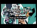 finally introducing my various sonas/mascots // thank you for 500 subs!!