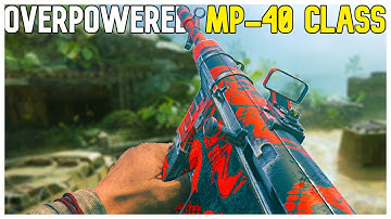 the OVERPOWERED "MP-40" CLASS in VANGUARD... (BEST MP-40 SETUP!) - Vanguard