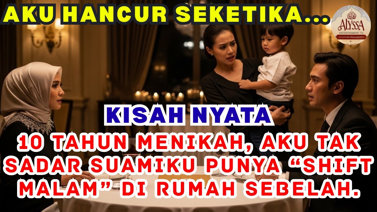 AKU HANCUR SEKETIKA..!! 10 Tahun Menikah,Aku Tak Sadar Suamiku Punya “Shift Malam” di Rumah Sebelah.