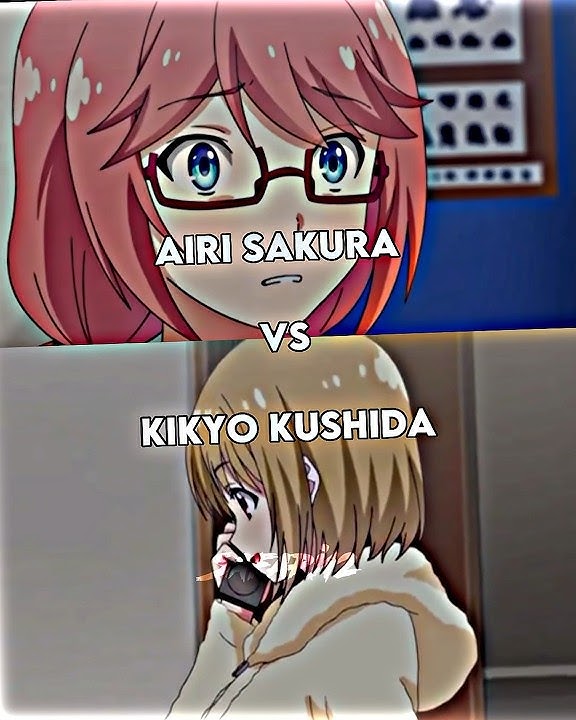 Airi Sakura vs Kikyo Kushida | Classroom of the elites #anime #animeedit #shorts #viral