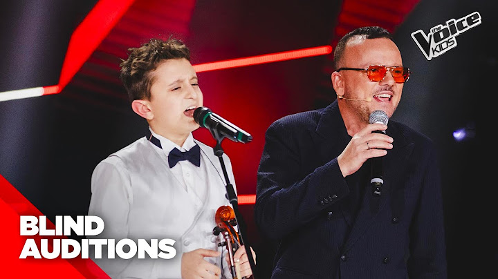 Francesco's JAW-DROPPING Blind Audition with Violin on The Voice Kids