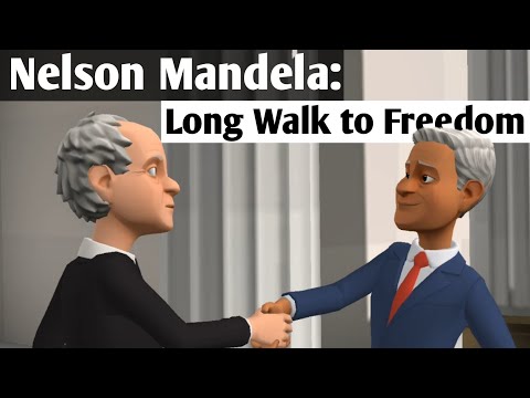Nelson Mandela: Long Walk to Freedom Class 10 animation in English