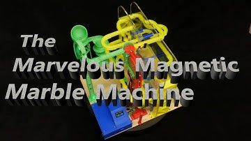 The Marvelous Magnetic Marble Machine - 3D-printed, Arduino-controlled, Full HD