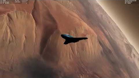 XR5 Vanguard hover landing raw gameplay - Orbiter 2016