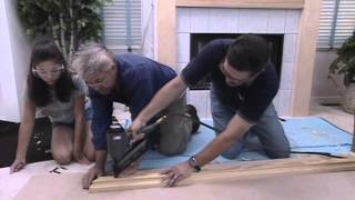 Learn how to build a wood fireplace mantle and surround with a classic design and details from home improvement expert, Ron 