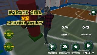 High School Gangster Bully Fights Karate Girl Game Android/iOS gameplay screenshot 3