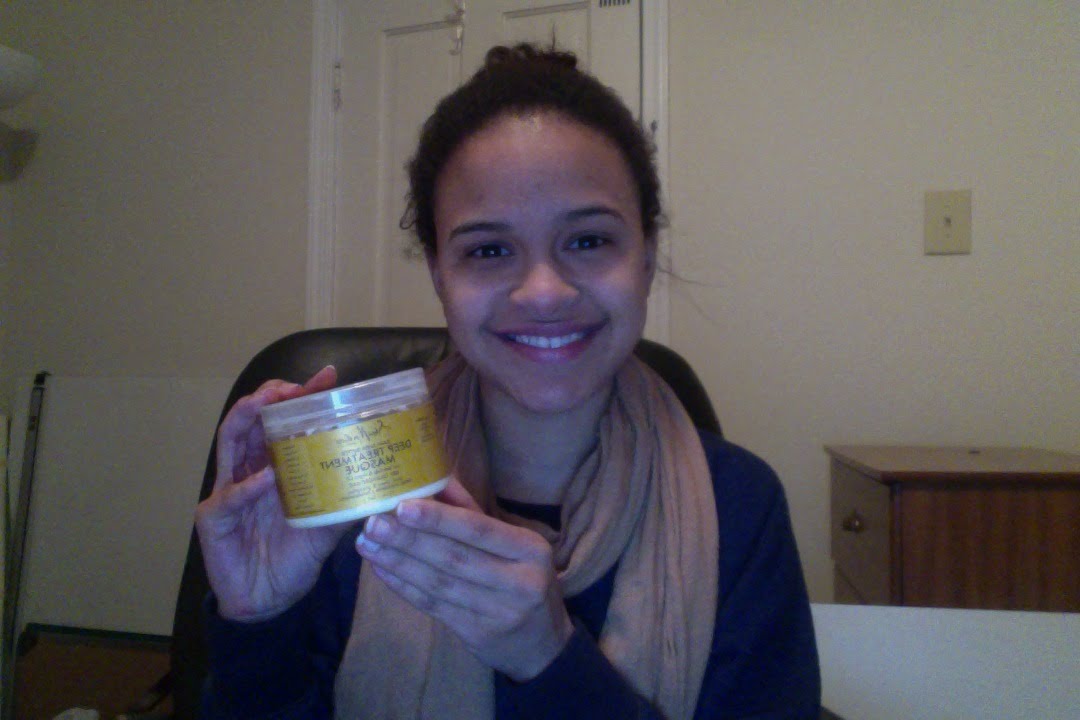 Shea Moisture Raw Shea Butter Deep Treatment Masque Review YouTube