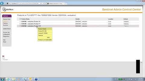 Sentinel Support - Sentinel LDK - ACC Basics