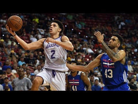 Lonzo Ball Goes Off! 36 Points Vs Sixers in NBA Las Vegas Summer League (Full Highlights) | July 12