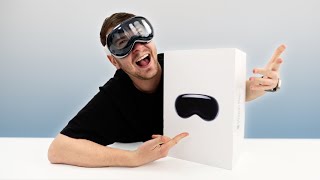 Vision Pro Unboxing & Tour durch Apples 3D Betriebsystem! 🤯