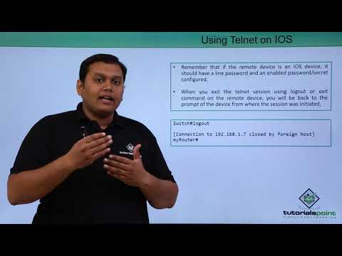 Using telnet on IOS