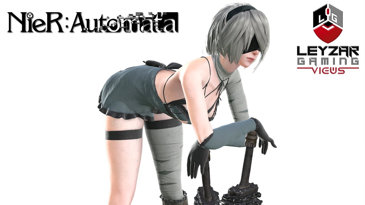 NieR: Automata - Revealing Outfit for 2B (DLC) - YouTube