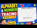 Alphabet Tracing (A to Z) & Number Tracing (1 to 10) | Easy Learning for Kids