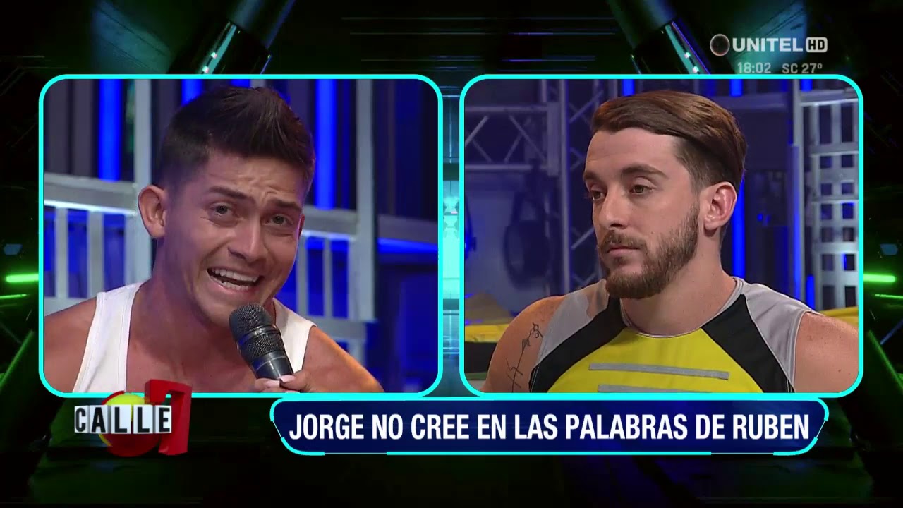 Momento tenso, Jorge y Rubén no olvidan los problemas del pasado