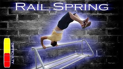 How To RAIL FLIP (front hand spring) - Free Running Tutorial