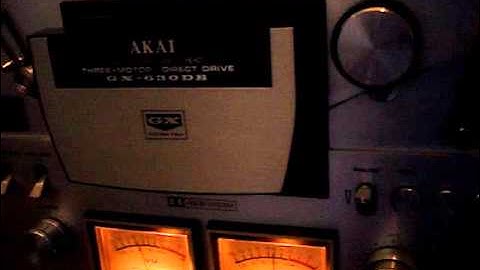 AKAI GX-630 DB Reel To Reel Tape Recorder