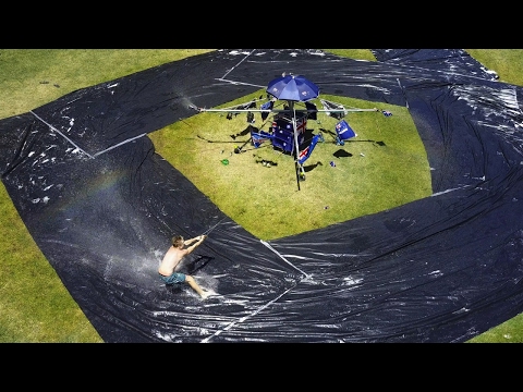 Spinning water slide (Australia Day)