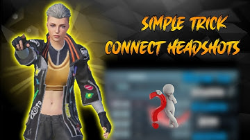 Secret Trick To Connect 99% Headshot In BGMI/PUBG 🔥 | Tdm 1V1 Headshot Trick In BGMI/PUBG