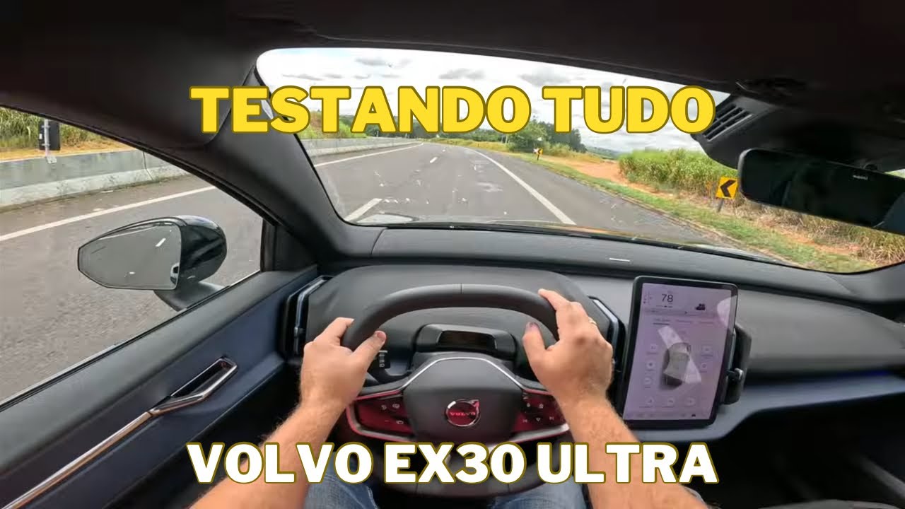 Testando O Novo Volvo Ex30 2025