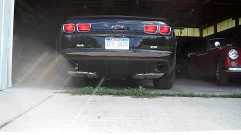 2011 Camaro Convertible LS3 Muffler Delete Part 1