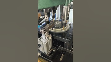 Automatic 4 drills and 4 taps drilling and tapping machine