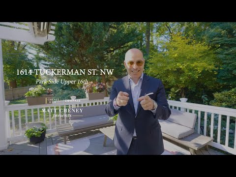 Matt Cheney Presents: 1614 Tuckerman, NW, Washington, DC 20011