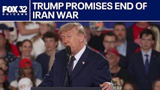 Trump promises end of War in Iran, gas prices will fall
