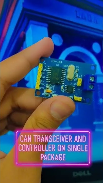 CAN Transceiver and Controller Together | Arduino CAN Support | HW-184 ...