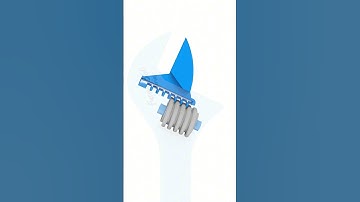 Ridgid Adjustable Wrench #engineering #mechanism #mechanic #3ddesign #cad