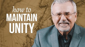 Maintaining Unity | Back to the Bible Canada with Dr. John Neufeld