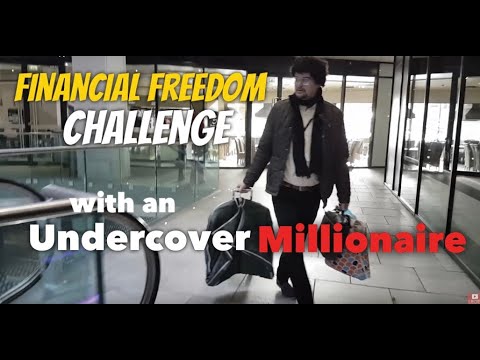 Undercover Millionaire Starts Again from Scratch | FINANCIAL FREEDOM CHALLENGE