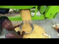 Makka thresher dasmesh agro industrie contact   7009167797 knowledge tv