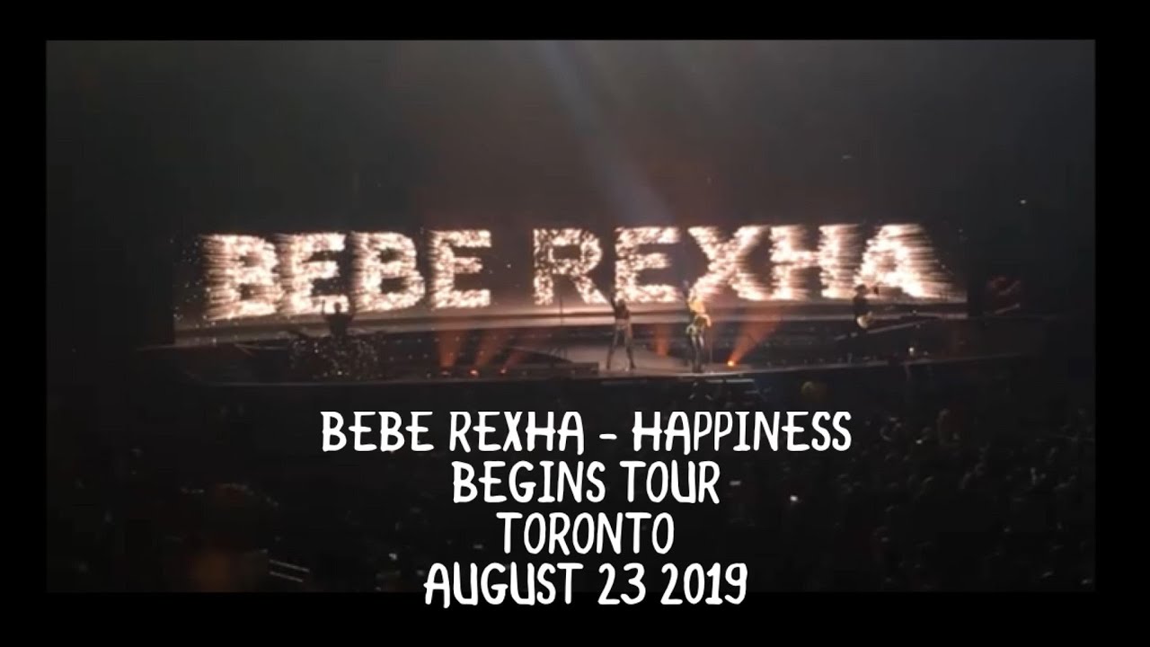 Bebe Rexha - Happiness Begins Tour Toronto - YouTube