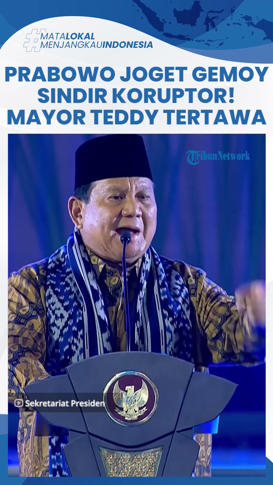 Momen Prabowo Joget 'Gemoy' Sindir Koruptor yang Tak Senang Pemerintah Berbenah \u0026 Sebar Isu Negatif