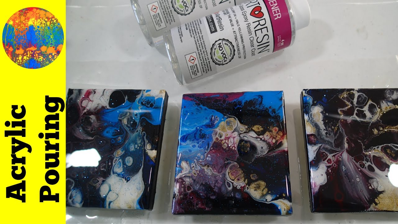 How to Coat Artwork with Epoxy Resin - Perfect Glossy Finish – Art 'N Glow