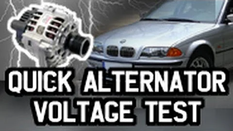 How to Test your Alternators Working - 2000 BMW E46  - Battery Drain