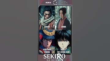 Sekiro Characters Get an Epic Anime Makeover!