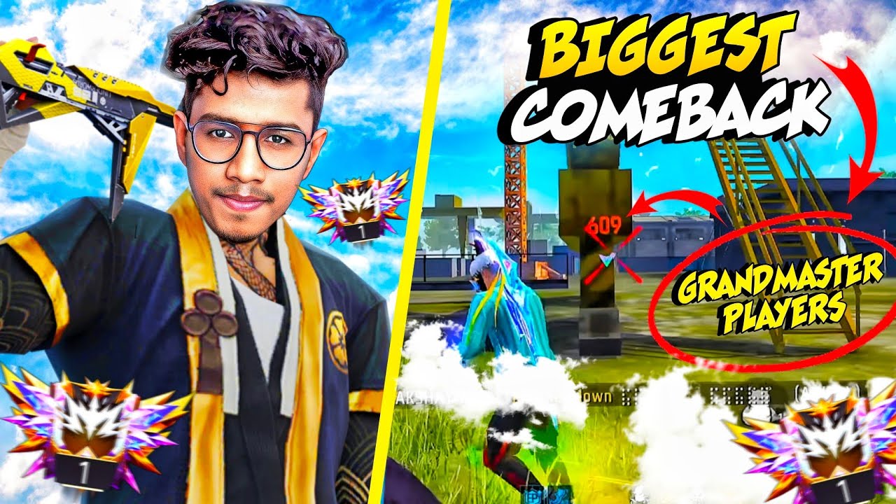 Biggest Comeback 😈 2x Awm എടുത്തു ഓടി നടന്നു അടിച്ചു 💀 | Akshay Akz