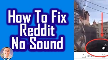 How To Fix Reddit No Sound!