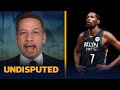 LeBron is right, KD & Warriors Big 3 were better than Nets Big 3 — Broussard | NBA | UNDISPUTED