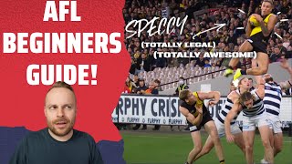 Rob Reacts to... A beginner’s guide to Australian Football | AFL Explained